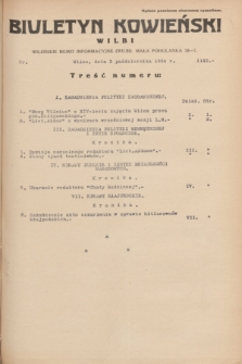 Biuletyn Kowieński Wilbi. 1934, nr 1142 (3 października)