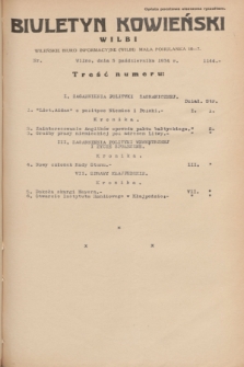 Biuletyn Kowieński Wilbi. 1934, nr 1144 (5 października)