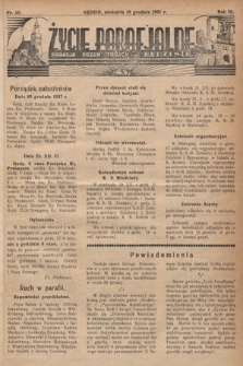 Życie Parafjalne : parafja Przen. Trójcy w Będzinie. 1937, nr 50