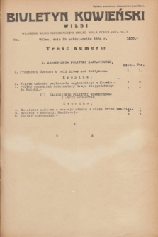 Biuletyn Kowieński Wilbi. 1934, nr 1150 (15 października)