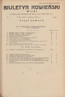 Biuletyn Kowieński Wilbi. 1934, nr 1184 (7 grudnia)