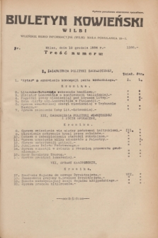 Biuletyn Kowieński Wilbi. 1934, nr 1186 (12 grudnia)