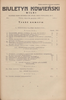Biuletyn Kowieński Wilbi. 1934, nr 1191 (24 grudnia)