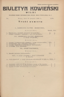Biuletyn Kowieński Wilbi. 1934, nr 1192 (28 grudnia)