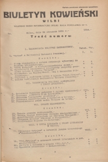 Biuletyn Kowieński Wilbi. 1935, nr 1214 (30 stycznia)