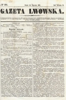 Gazeta Lwowska. 1861, nr 21