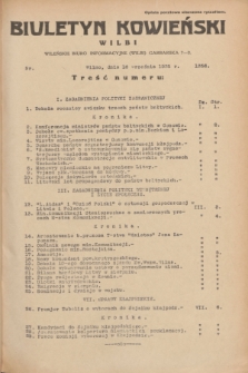 Biuletyn Kowieński Wilbi. 1935, nr 1356 (16 września)