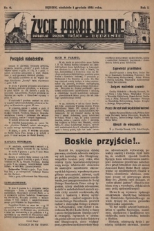 Życie Parafjalne : parafja Przen. Trójcy w Będzinie. 1935, nr 6