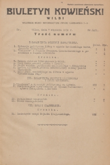 Biuletyn Kowieński Wilbi. 1936, nr 1401 (7 stycznia)