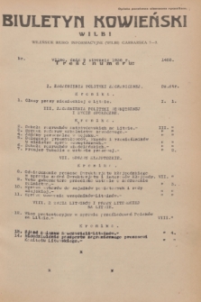 Biuletyn Kowieński Wilbi. 1936, nr 1403 (9 stycznia)