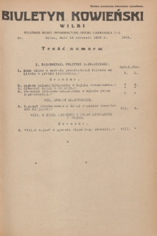 Biuletyn Kowieński Wilbi. 1936, nr 1404 (13 stycznia)