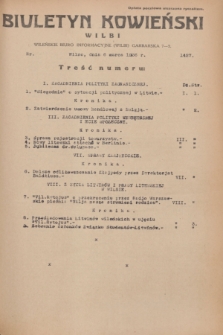 Biuletyn Kowieński Wilbi. 1936, nr 1427 (6 marca)