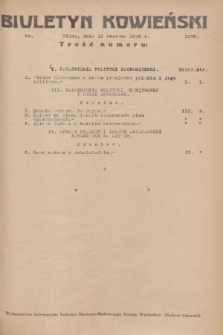 Biuletyn Kowieński Wilbi. 1936, nr 1472 (18 czerwca)