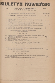 Biuletyn Kowieński Wilbi. 1936, nr 1505 (21 września)