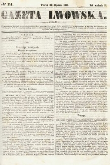 Gazeta Lwowska. 1861, nr 24