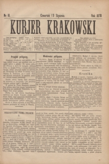 Kurjer Krakowski. 1870, nr 10 (13 stycznia)