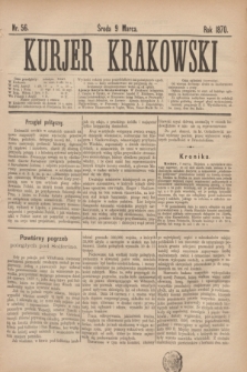 Kurjer Krakowski. 1870, nr 56 (9 marca)