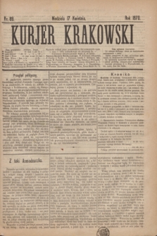 Kurjer Krakowski. 1870, nr 89 (17 kwietnia)