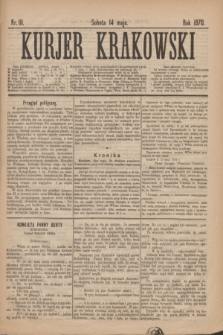 Kurjer Krakowski. 1870, nr 111 (14 maja)