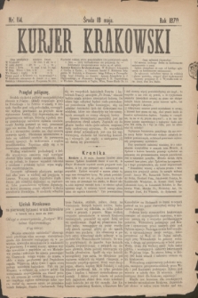 Kurjer Krakowski. 1870, nr 114 (18 maja)