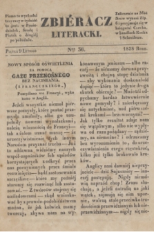 Zbiéracz Literacki. [T.1], Ner 36 (9 lutego 1838)