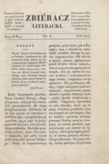 Zbiéracz Literacki. [T.2], Ner 1 (23 maja 1838)