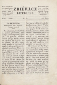 Zbiéracz Literacki. [T.2], Ner 5 (1 czerwca 1838)