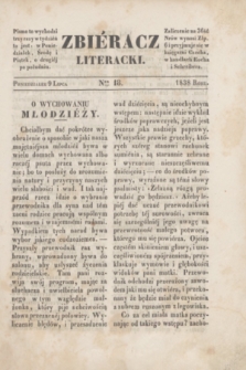 Zbiéracz Literacki. [T.2], Ner 18 (9 lipca 1838)