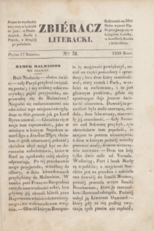 Zbiéracz Literacki. [T.2], Ner 31 (17 sierpnia 1838)