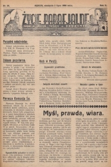Życie Parafjalne : parafja Przen. Trójcy w Będzinie. 1936, nr 26