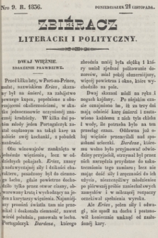 Zbiéracz Literacki i Polityczny. [T.1], Nro 9 (21 listopada 1836) + dod.
