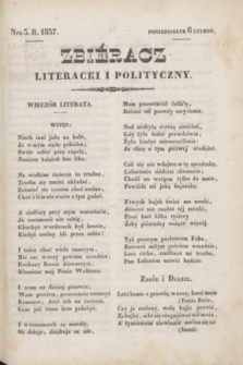 Zbiéracz Literacki i Polityczny. [T.2], Nro 3 (6 lutego 1837) + dod.