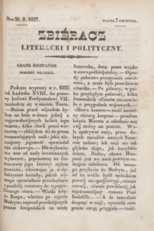 Zbiéracz Literacki i Polityczny. [T.2], Nro 26 (7 kwietnia 1837) + dod.