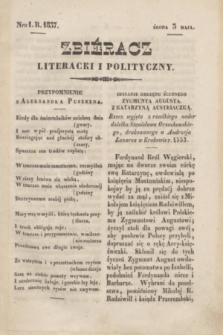 Zbiéracz Literacki i Polityczny. [T.3], Nro 1 (3 maja 1837) + dod.