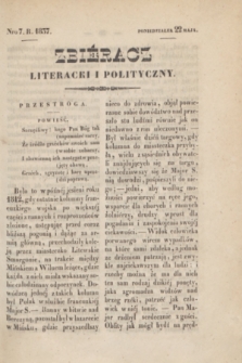 Zbiéracz Literacki i Polityczny. [T.3], Nro 7 (22 maja 1837) + dod.