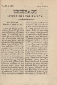 Zbiéracz Literacki i Polityczny. [T.3], Nro 33 (21 lipca 1837) + dod.