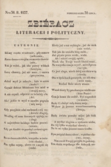 Zbiéracz Literacki i Polityczny. [T.3], Nro 36 (31 lipca 1837) + dod.