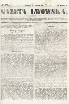 Gazeta Lwowska. 1861, nr 26
