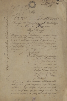 Akt notarialny z dnia 20 lipca 1842 r., stwierdzający przekazanie w komis księgarzowi Aleksandrowi Wojciechowi Fusieckiemu księgozbioru, rycin i map Ambrożego Grabowskiego