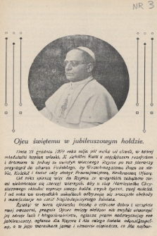 Pod Znakiem Marji : miesięcznik Związku Sodalicyj Marjan. uczniów szkół średnich w Polsce. R. 10, 1929, nr 3