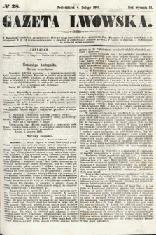Gazeta Lwowska. 1861, nr 28
