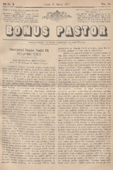 Bonus Pastor. R. 1, 1877, nr 6