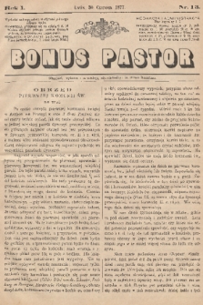 Bonus Pastor. R. 1, 1877, nr 13