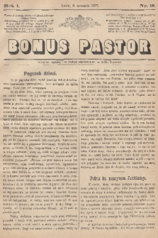 Bonus Pastor. R. 1, 1877, nr 18