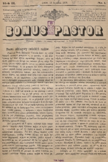 Bonus Pastor. R. 2, 1878, nr 1