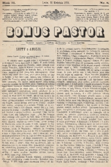 Bonus Pastor. R. 2, 1878, nr 8