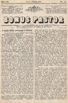 Bonus Pastor. R. 2, 1878, nr 11