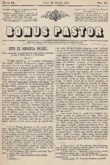 Bonus Pastor. R. 2, 1878, nr 17
