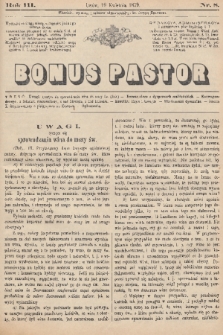 Bonus Pastor. R. 3, 1879, nr 8