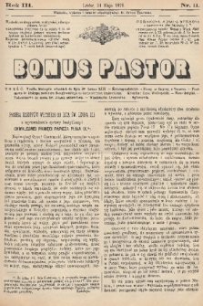 Bonus Pastor. R. 3, 1879, nr 11